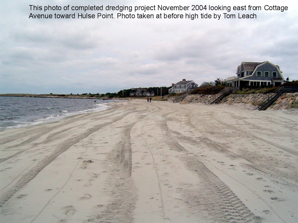 Beach Erosion Harwich Port, Massachusetts